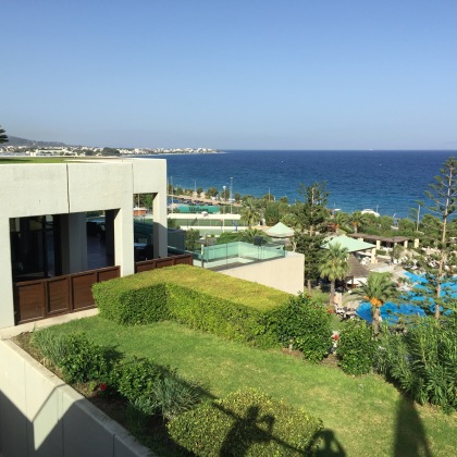 View of the hotel property from…